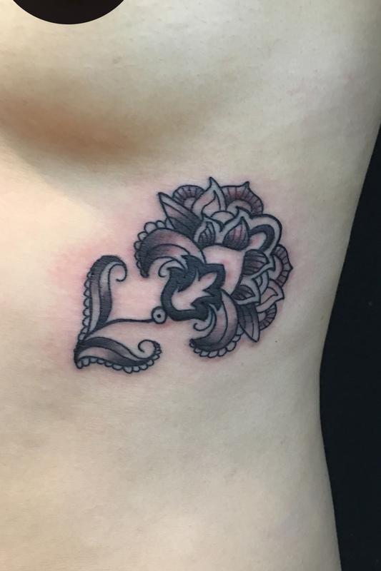 Filigree Flower By Adam Considine: TattooNOW